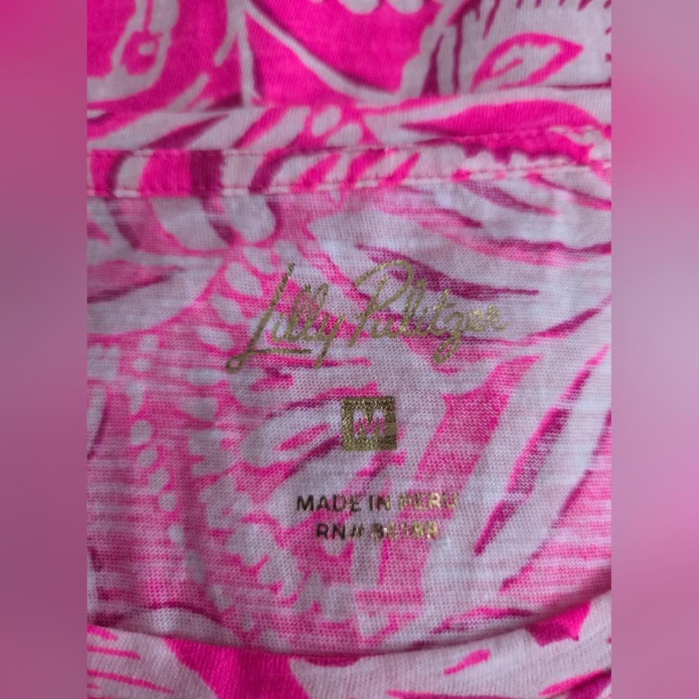 NWOT Lilly Pulitzer Etta Scoop-Neck Top - Picture 10 of 11